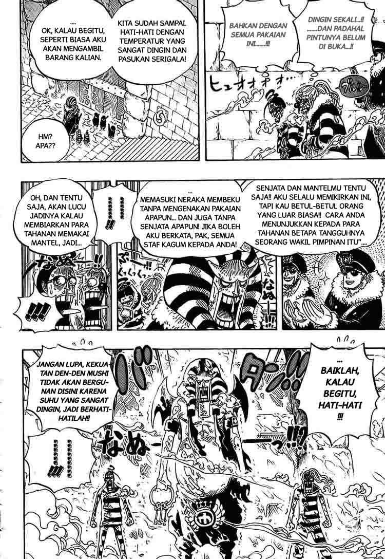 One Piece Chapter 536 - halaman 6