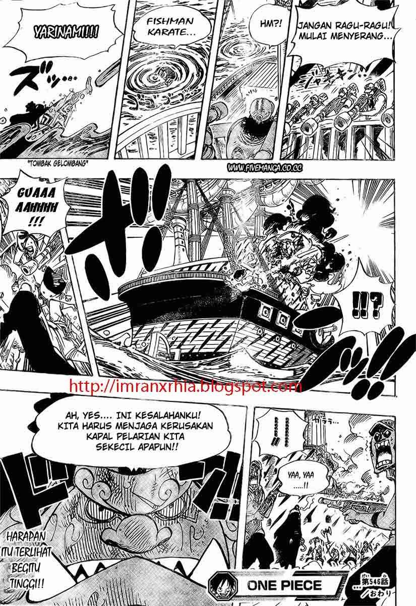 One Piece Chapter 546 - halaman 16