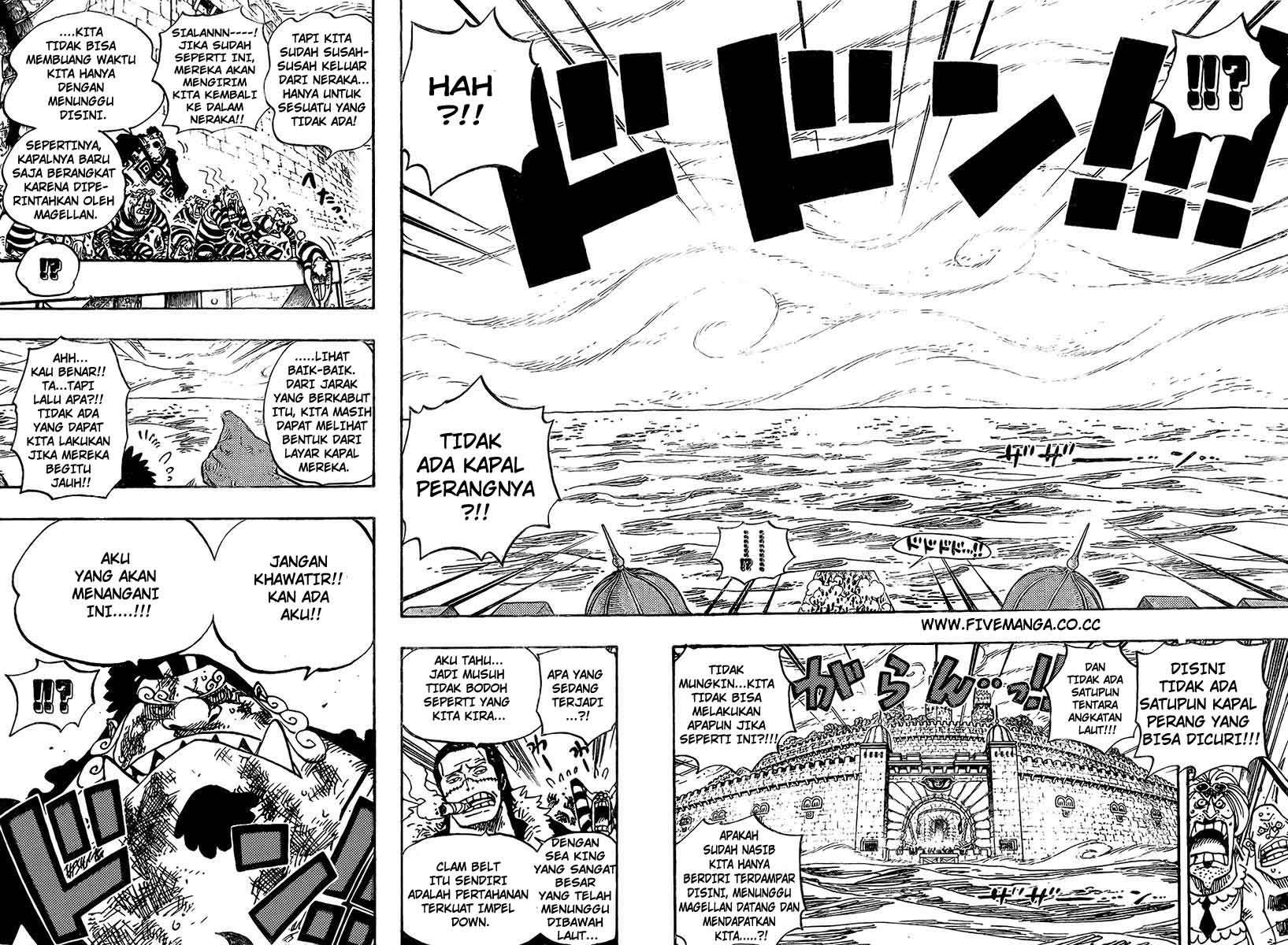 One Piece Chapter 546 - halaman 8
