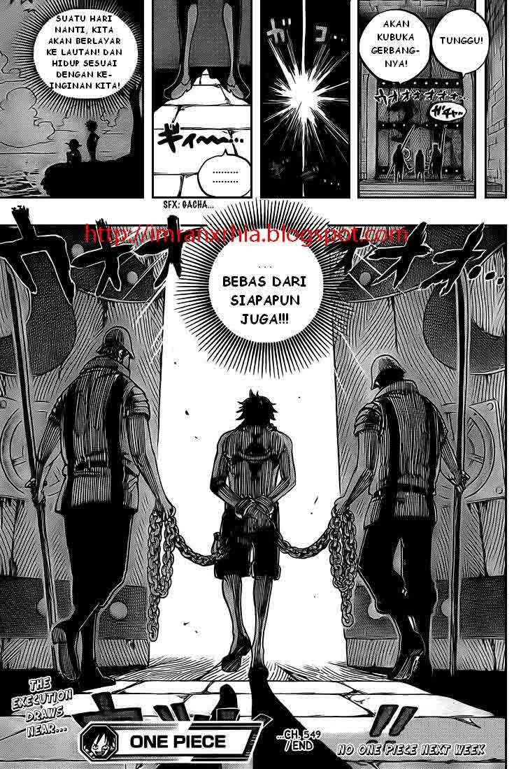 One Piece Chapter 549 - halaman 19