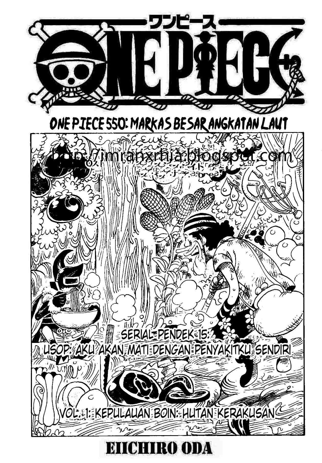 One Piece Chapter 550 - halaman 1