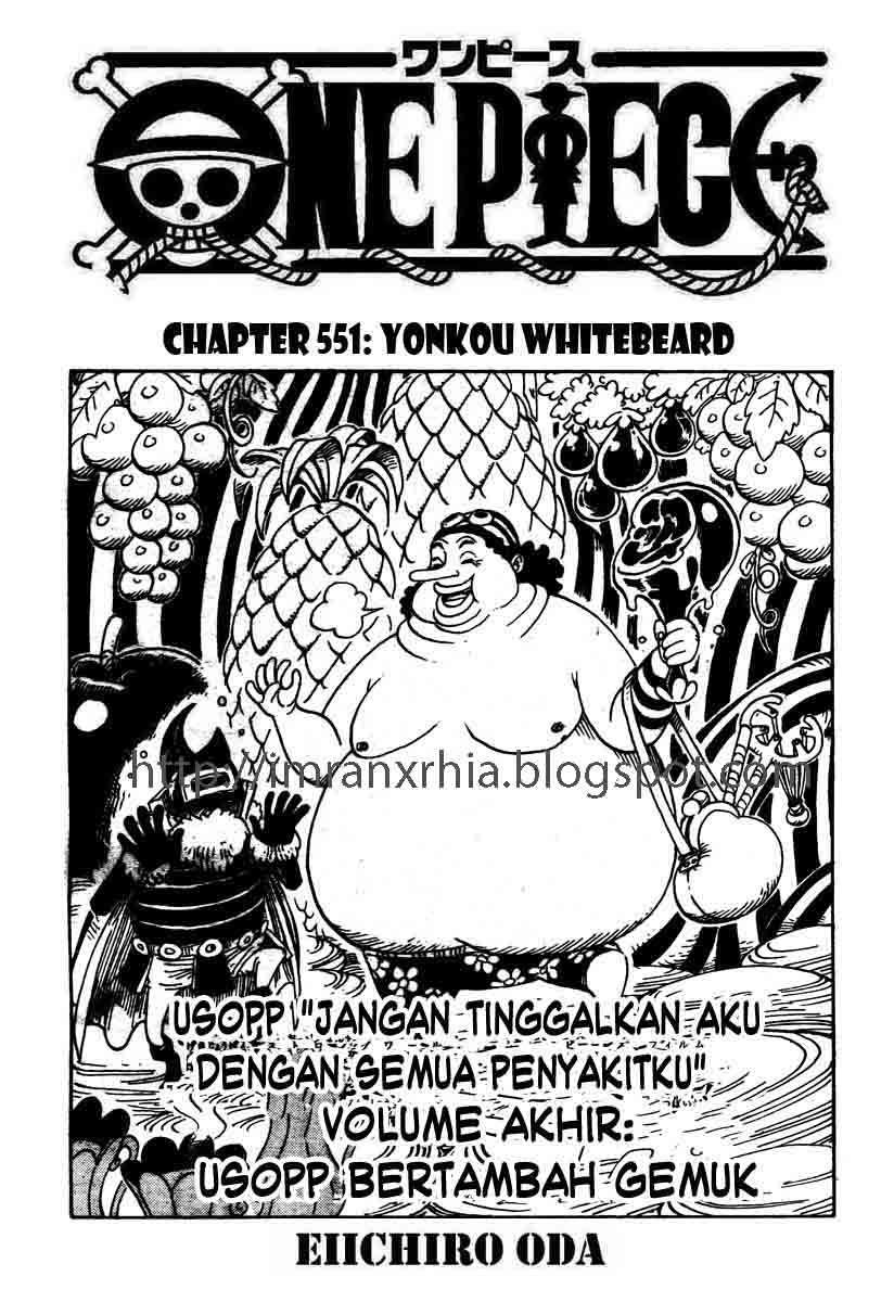 One Piece Chapter 551 - halaman 1