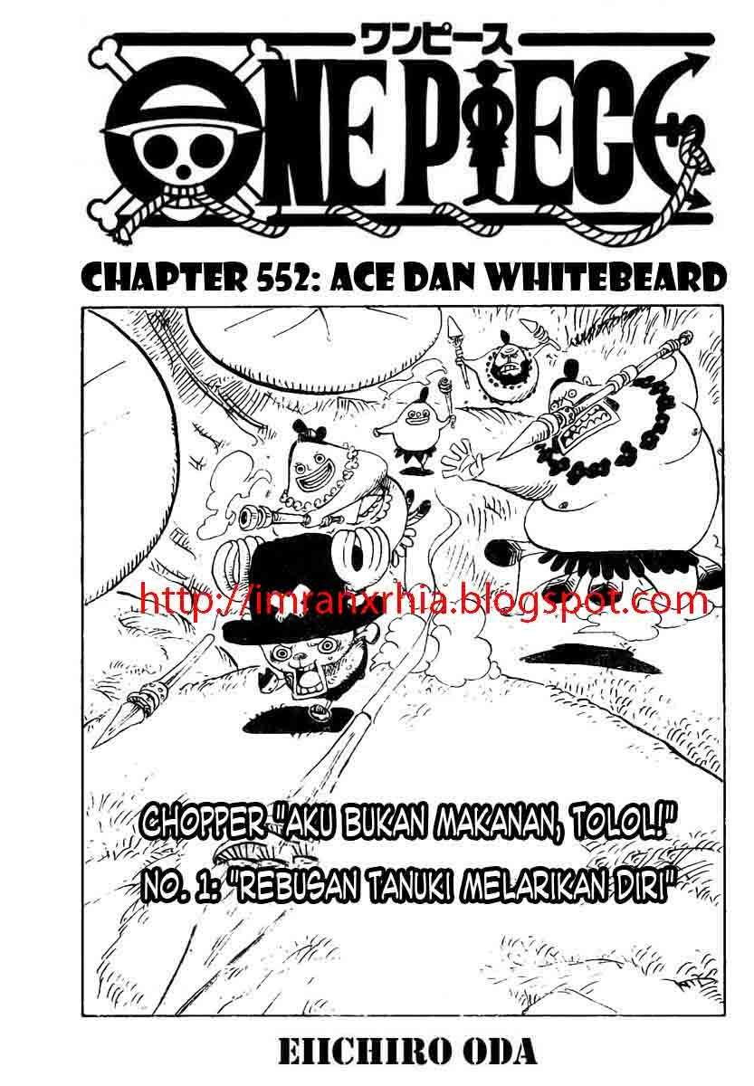 One Piece Chapter 552 - halaman 1