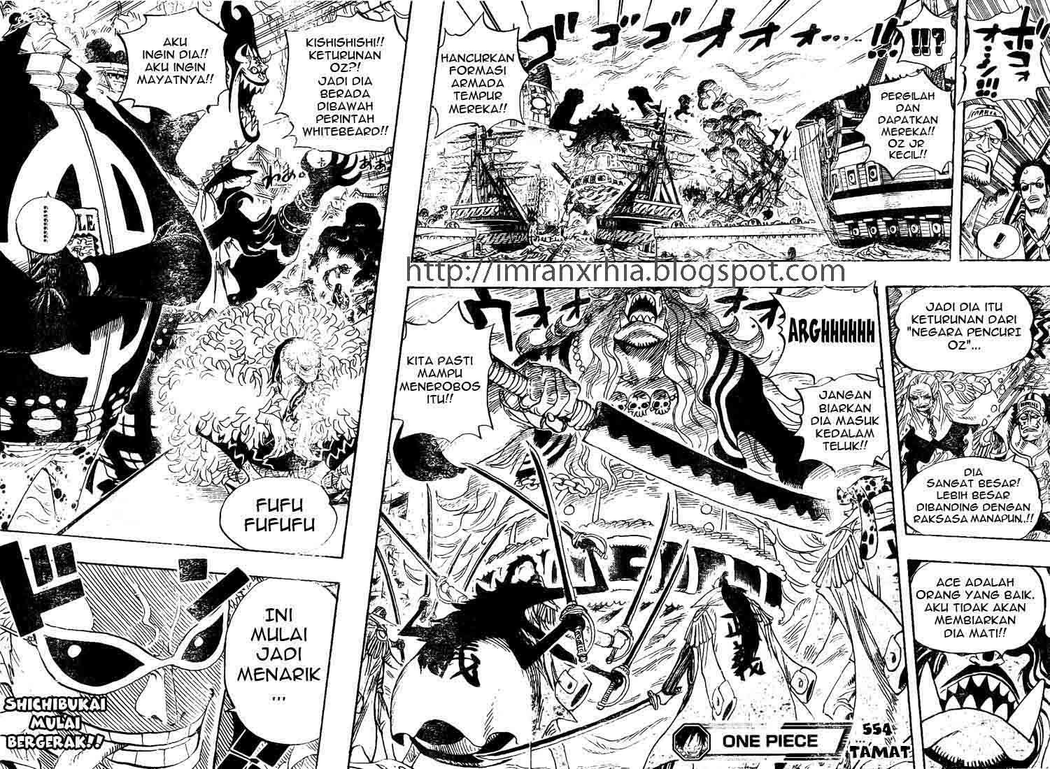 One Piece Chapter 554 - halaman 8