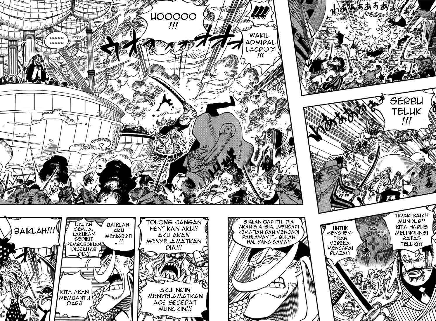 One Piece Chapter 555 - halaman 4