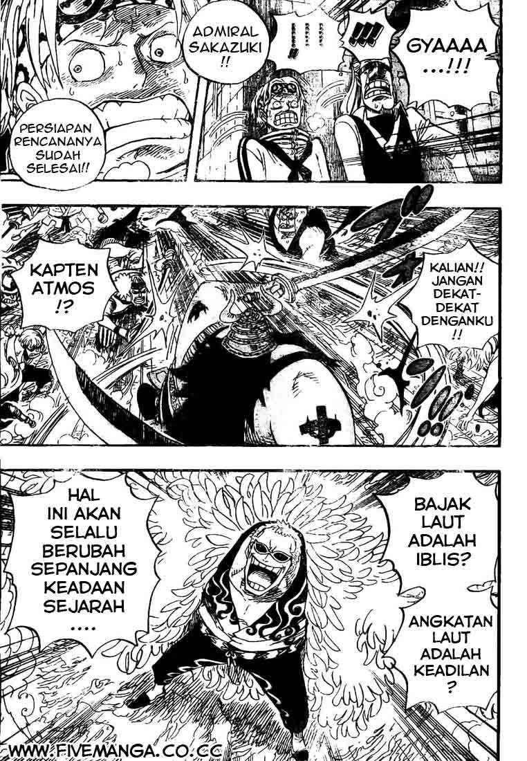 One Piece Chapter 556 - halaman 8