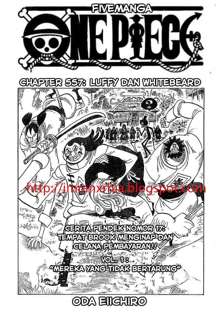 One Piece Chapter 557 - halaman 1