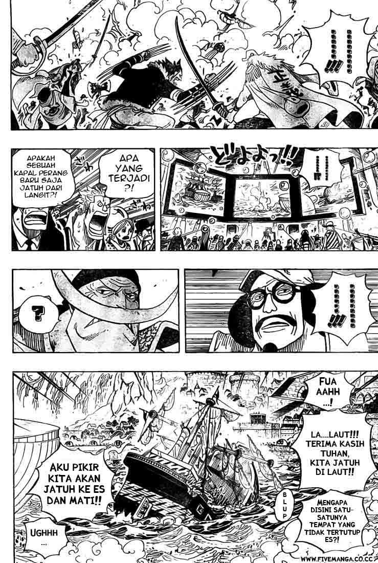One Piece Chapter 557 - halaman 6