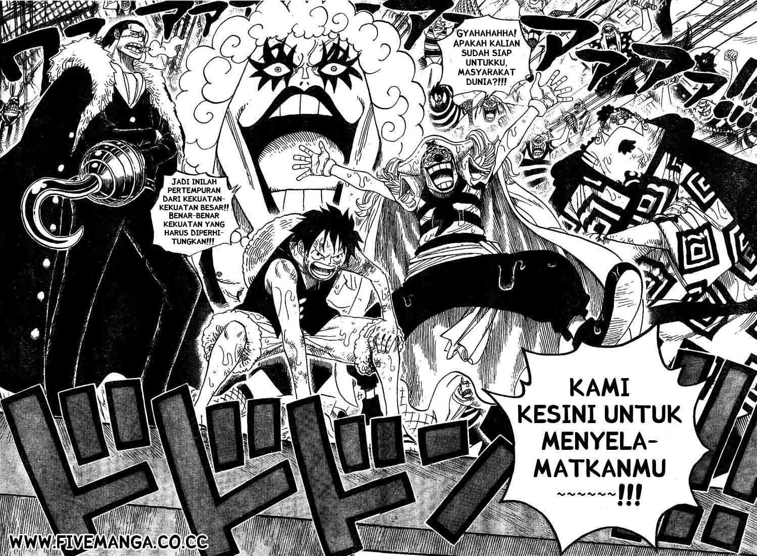 One Piece Chapter 557 - halaman 8
