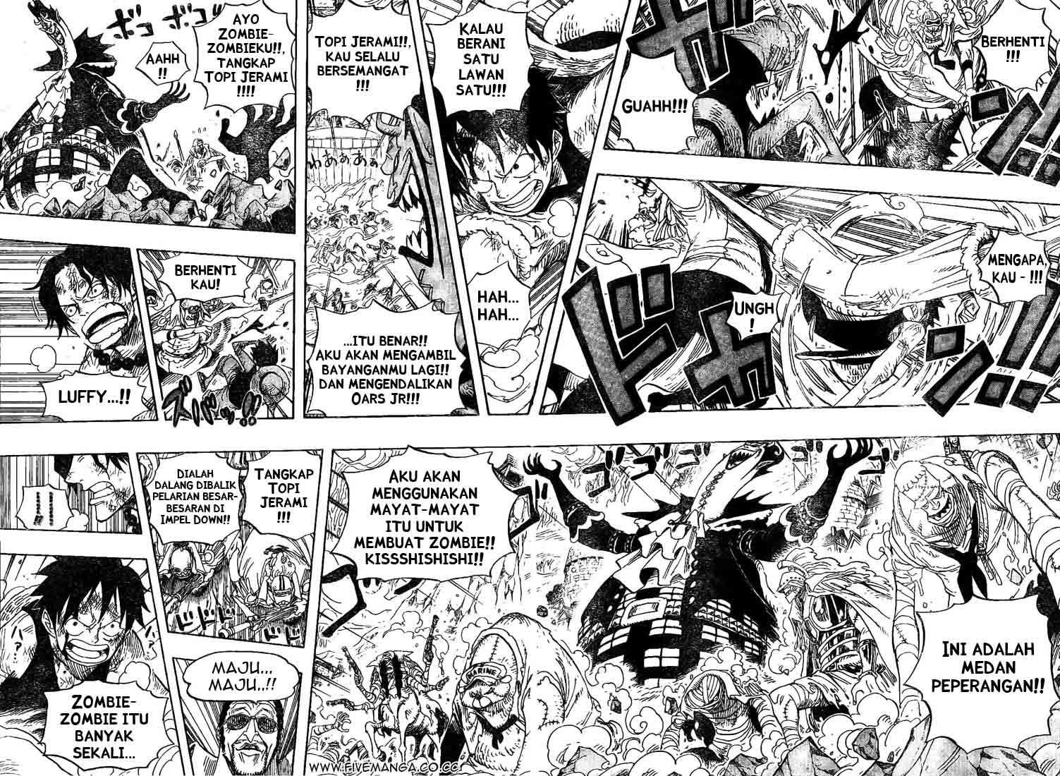 One Piece Chapter 558 - halaman 7