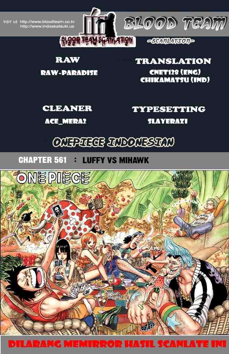 One Piece Chapter 561 - halaman 1