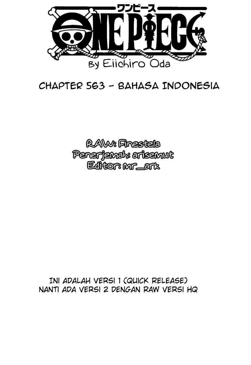 One Piece Chapter 563 - halaman 3