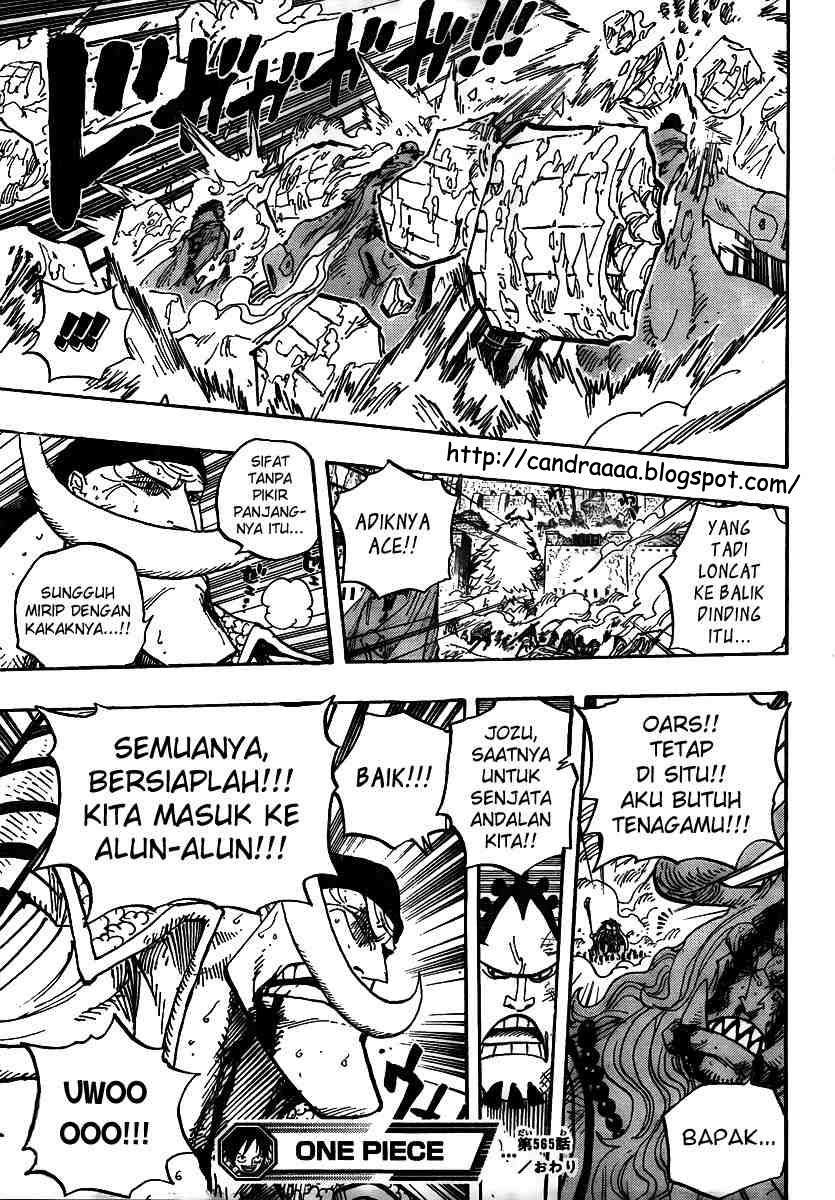 One Piece Chapter 565 - halaman 15