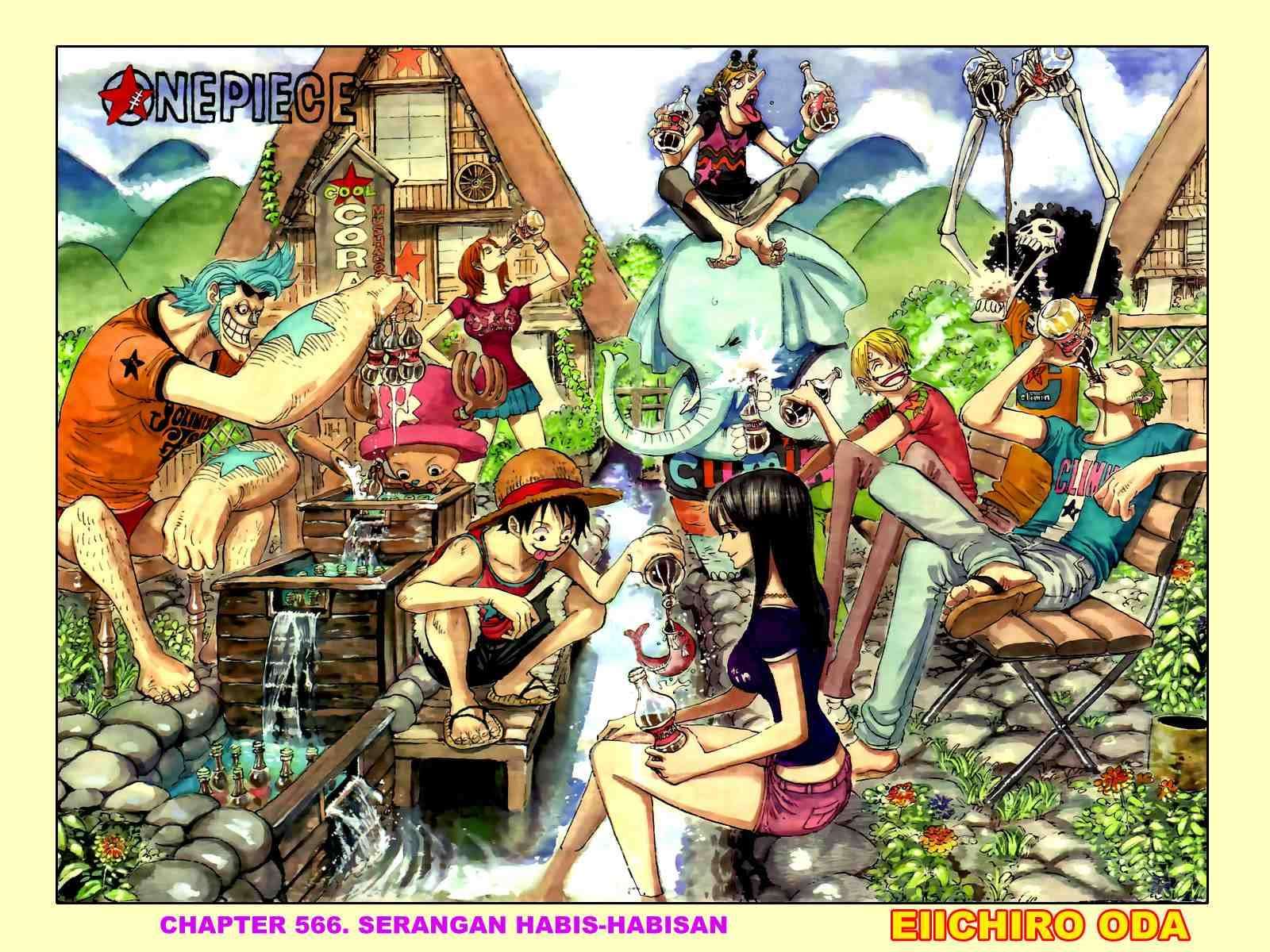 One Piece Chapter 566 - halaman 2