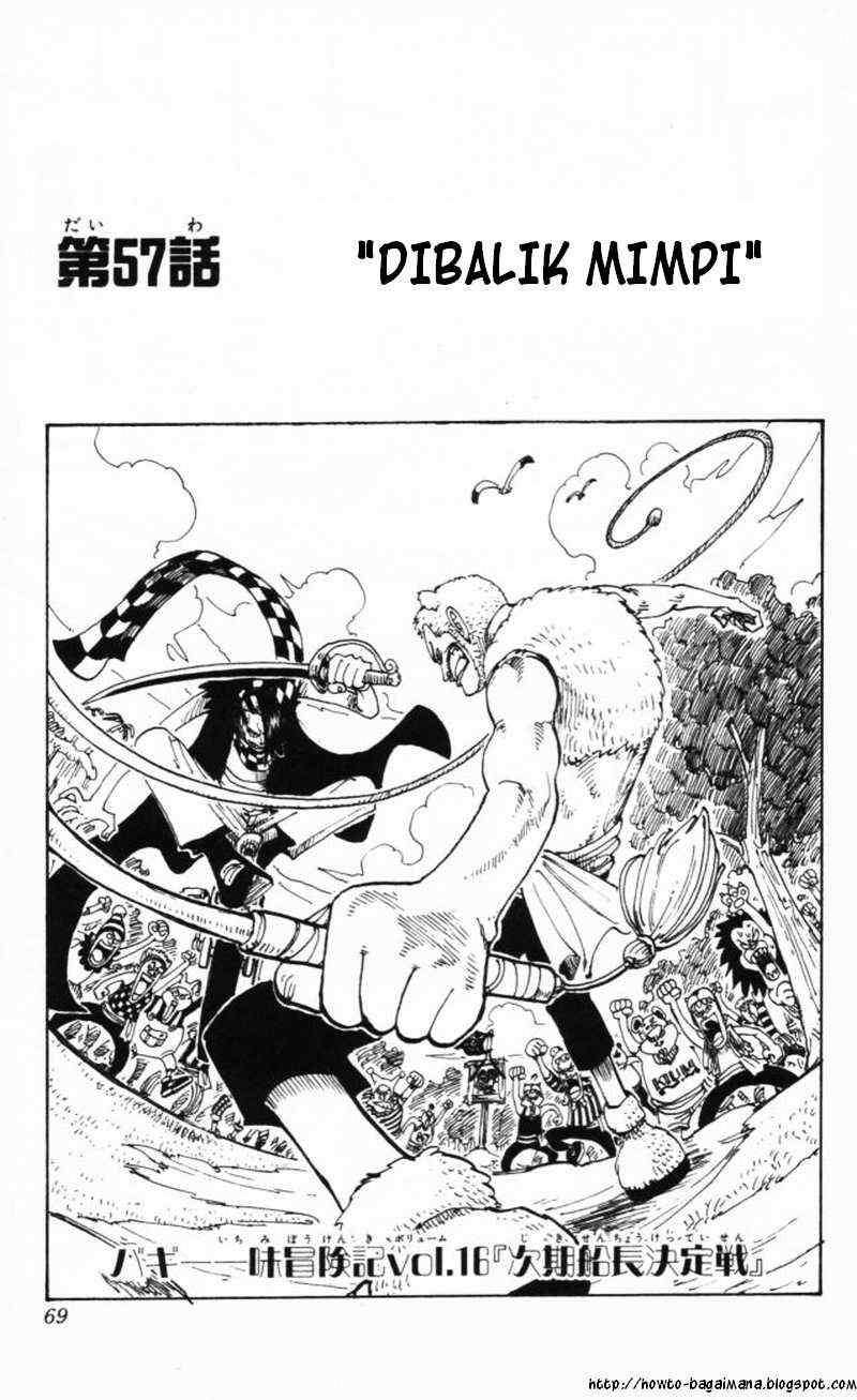 One Piece Chapter 57 - halaman 1