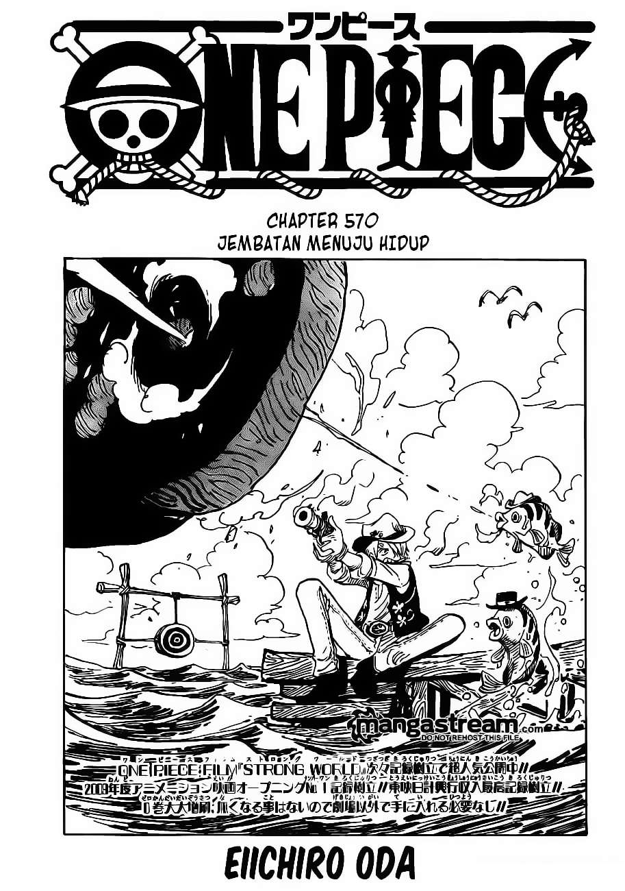 One Piece Chapter 570 - halaman 2