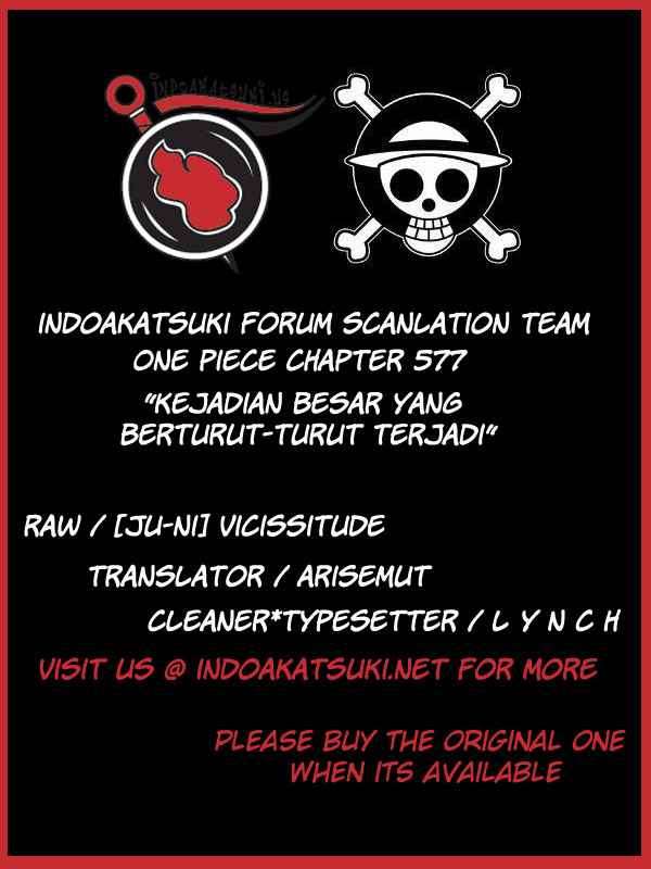 One Piece Chapter 577 - halaman 1