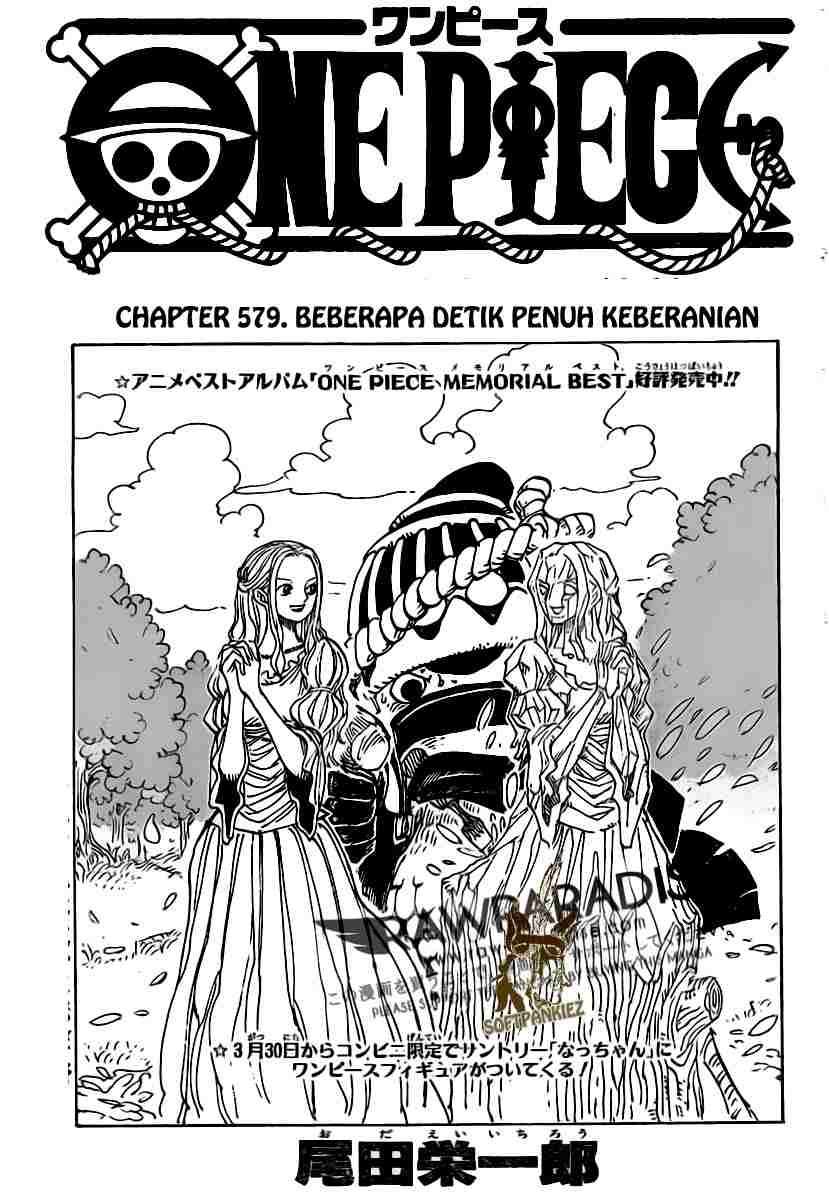 One Piece Chapter 579 - halaman 1