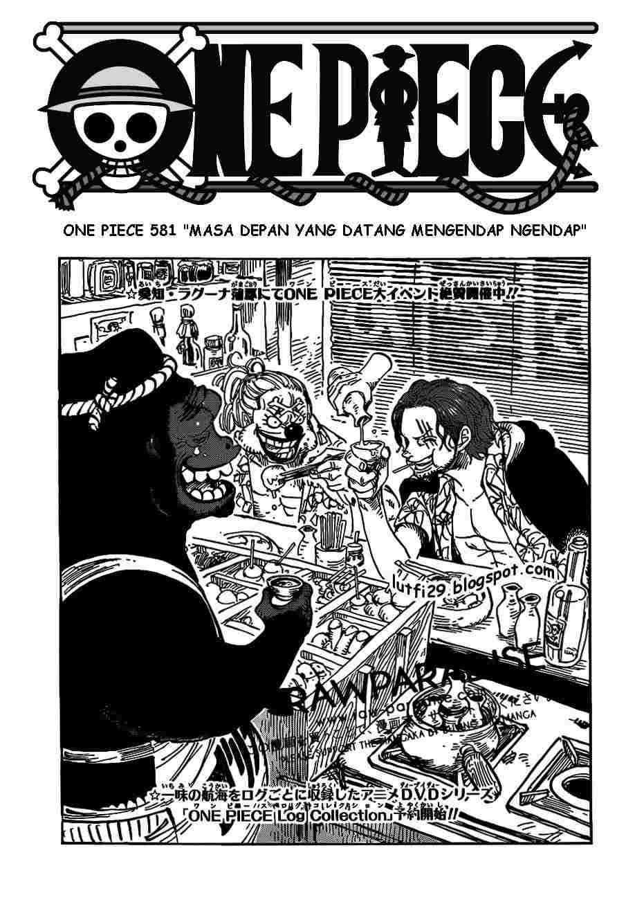 One Piece Chapter 581 - halaman 1