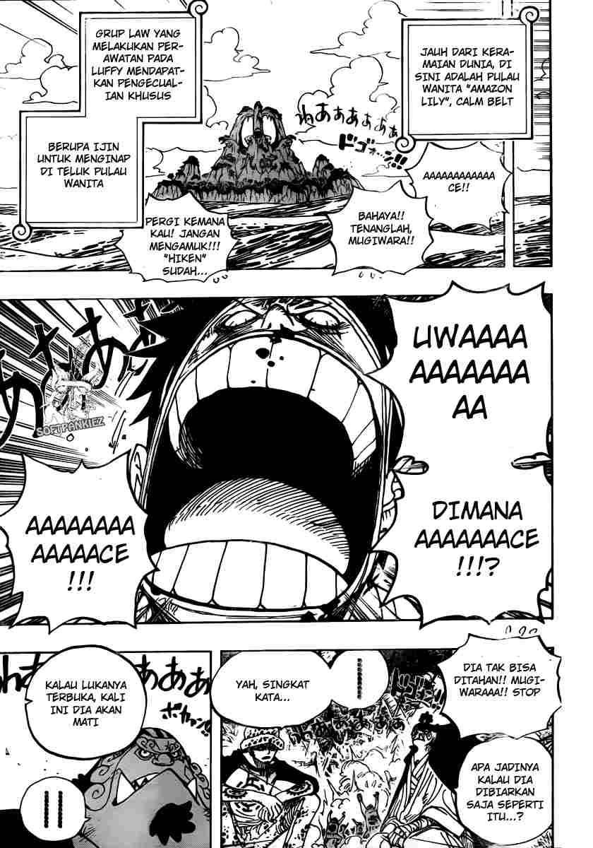 One Piece Chapter 582 - halaman 3
