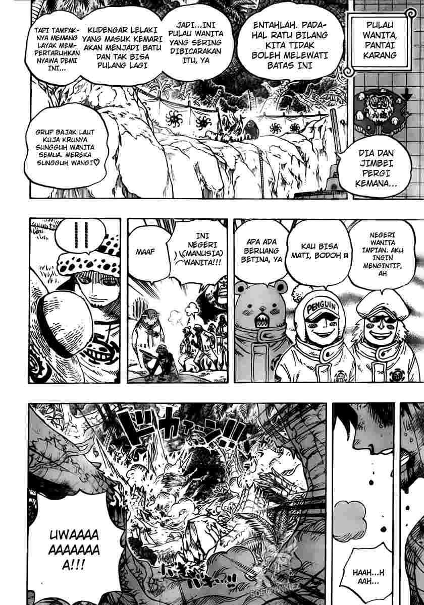 One Piece Chapter 582 - halaman 6