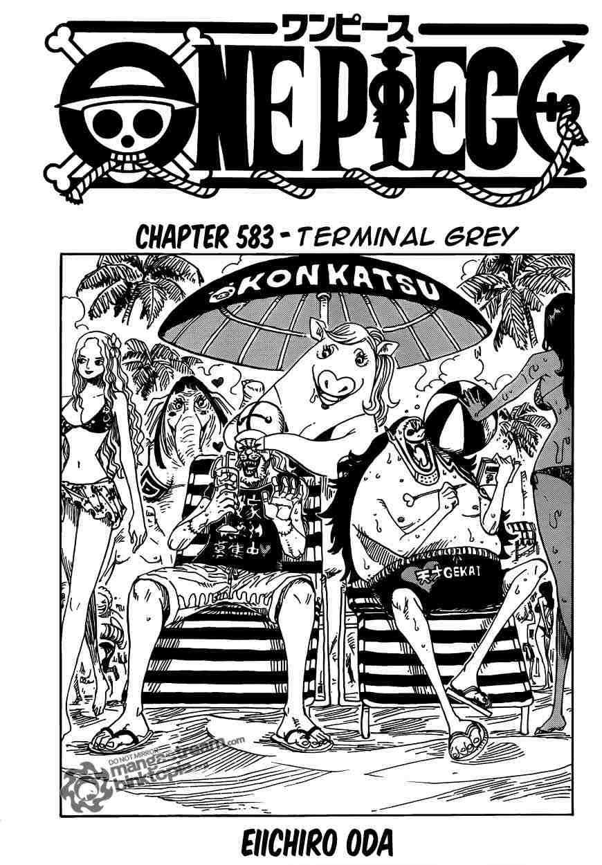 One Piece Chapter 583 - halaman 1