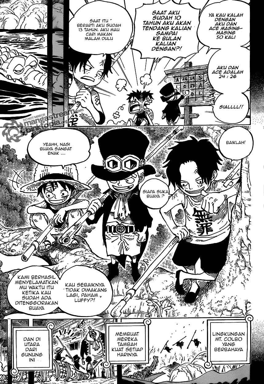 One Piece Chapter 585 - halaman 3
