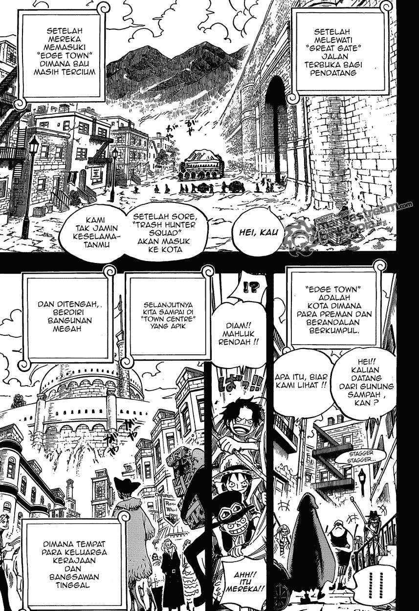 One Piece Chapter 585 - halaman 5