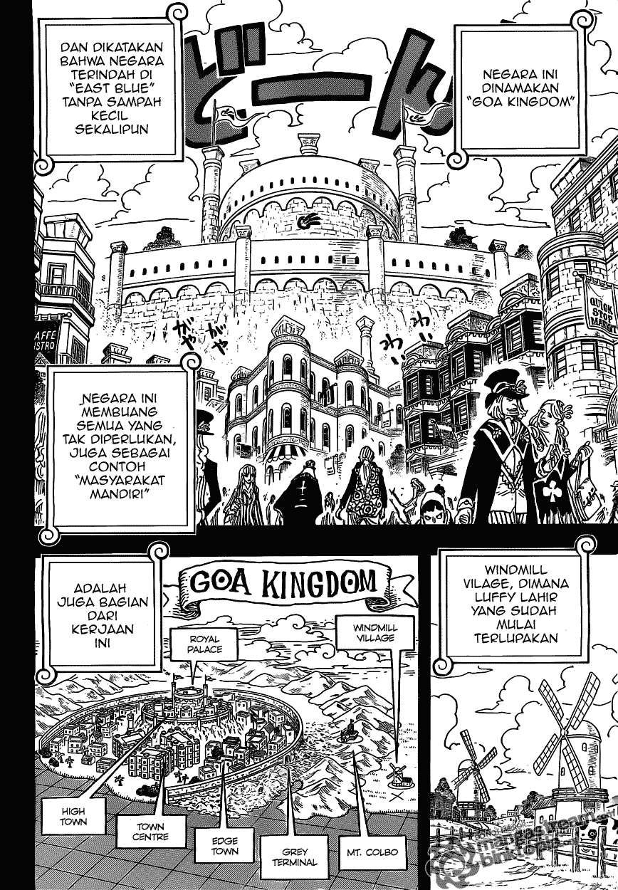 One Piece Chapter 585 - halaman 6