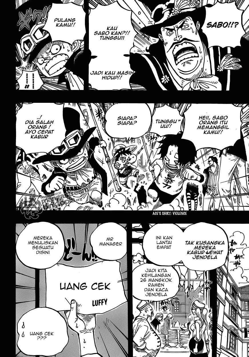 One Piece Chapter 585 - halaman 8