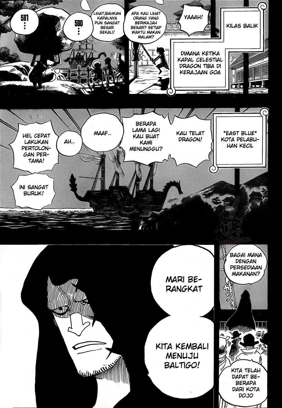 One Piece Chapter 589 - halaman 8