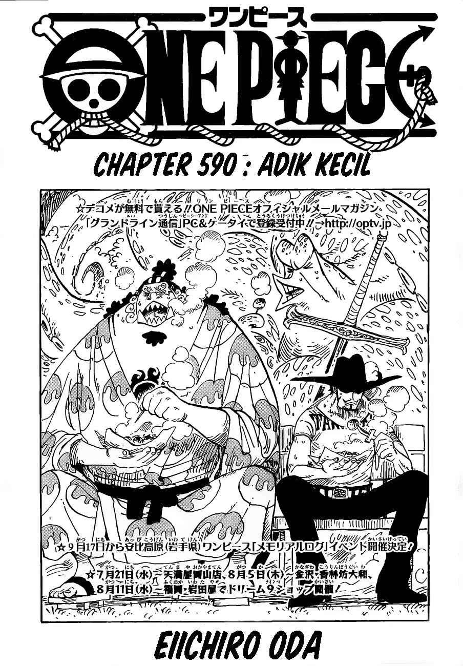 One Piece Chapter 590 - halaman 2