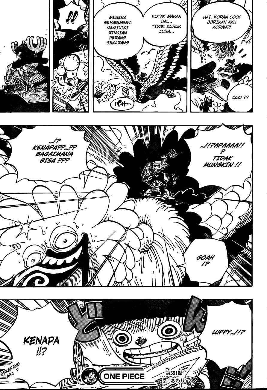 One Piece Chapter 591 - halaman 19