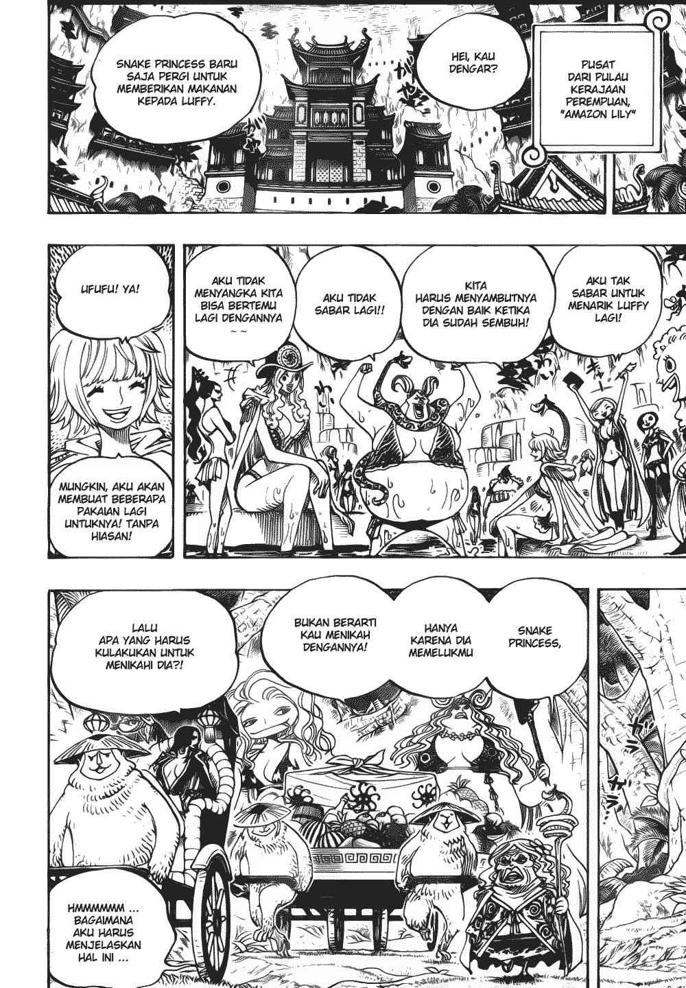 One Piece Chapter 591 - halaman 4