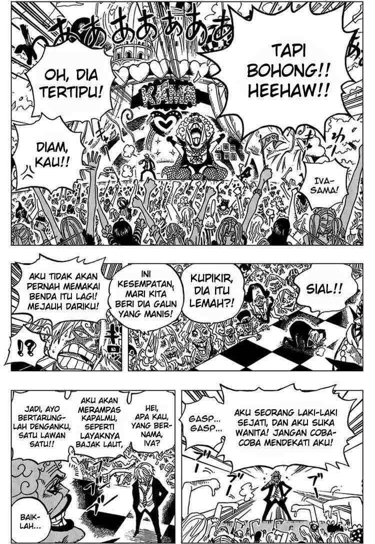 One Piece Chapter 593 - halaman 8