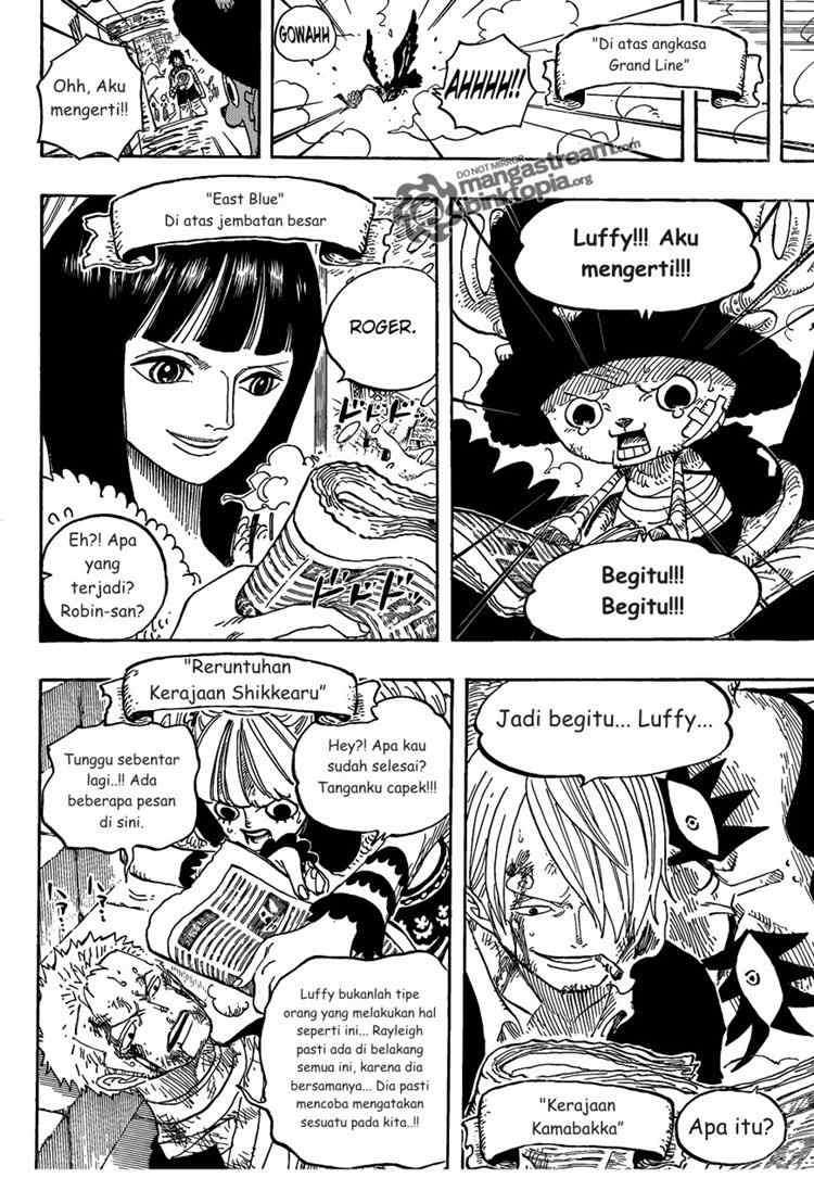 One Piece Chapter 594 - halaman 15