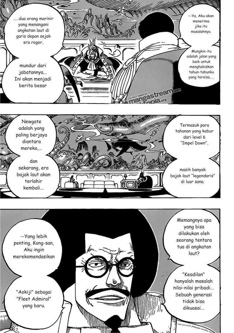 One Piece Chapter 594 - halaman 4