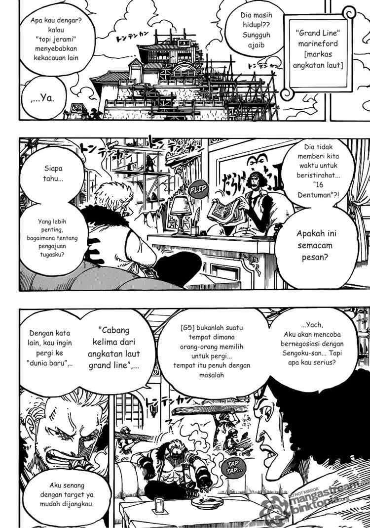 One Piece Chapter 594 - halaman 5