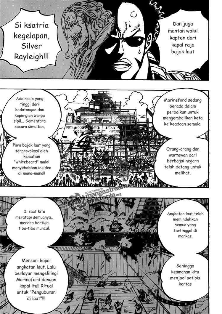 One Piece Chapter 594 - halaman 8