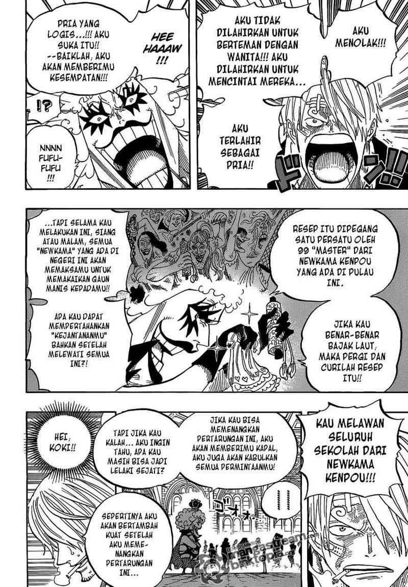One Piece Chapter 595 - halaman 16