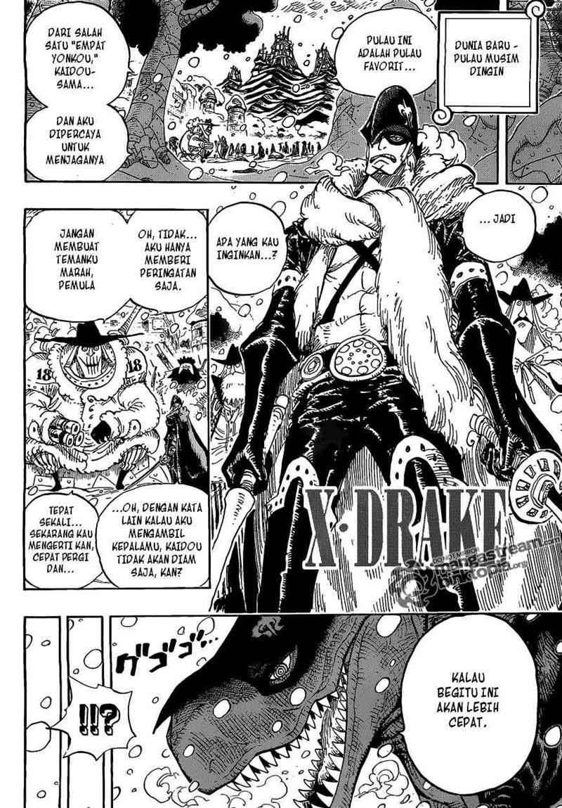 One Piece Chapter 595 - halaman 3