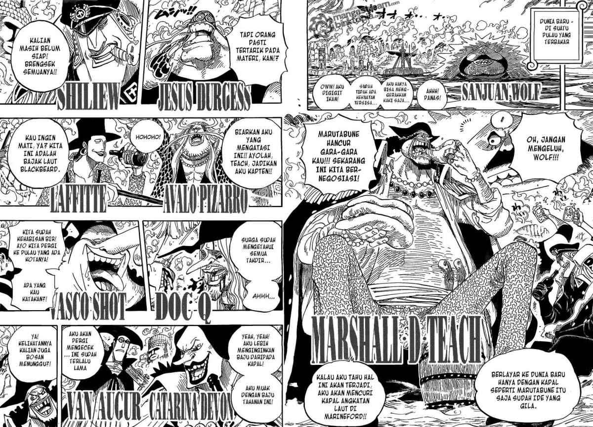 One Piece Chapter 595 - halaman 5