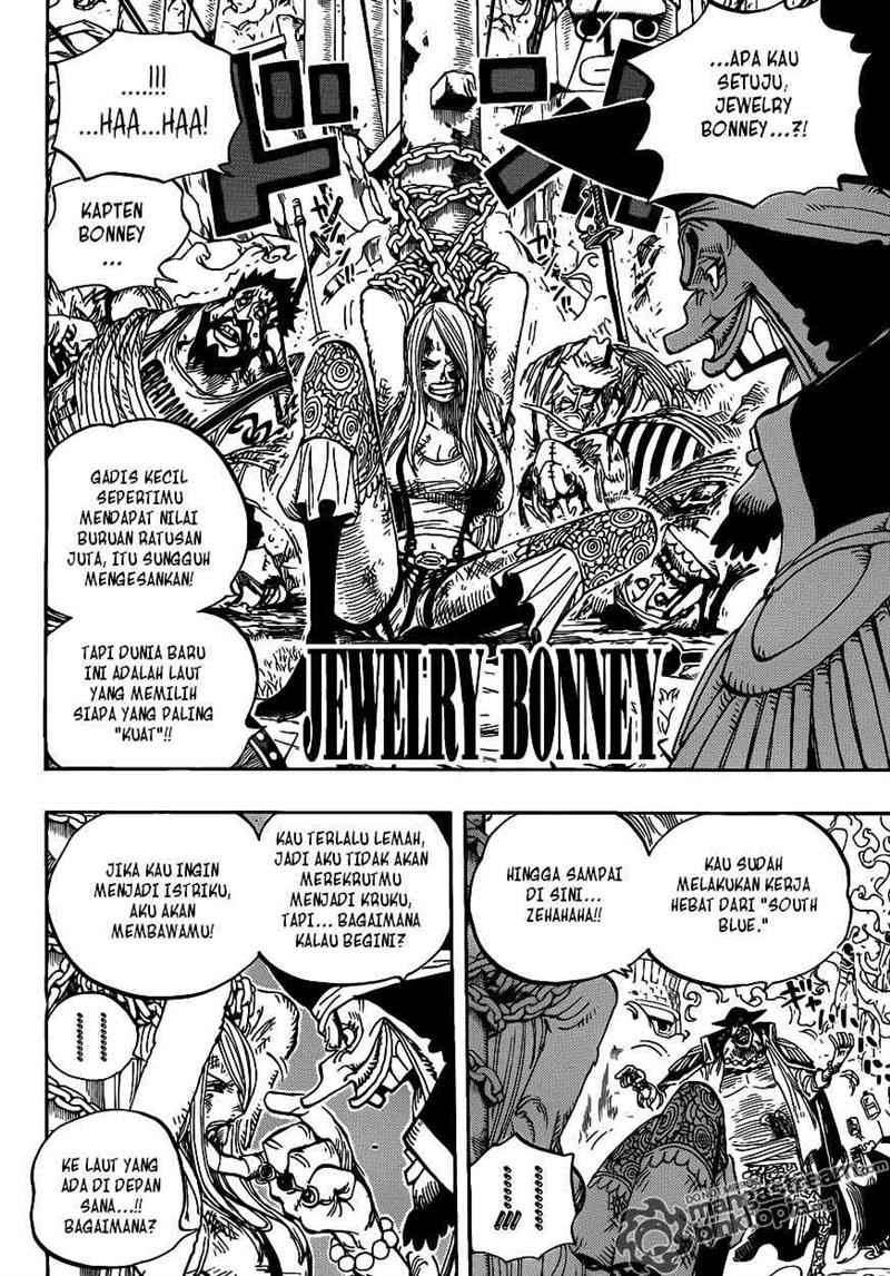 One Piece Chapter 595 - halaman 6