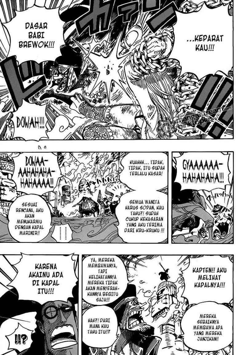 One Piece Chapter 595 - halaman 7