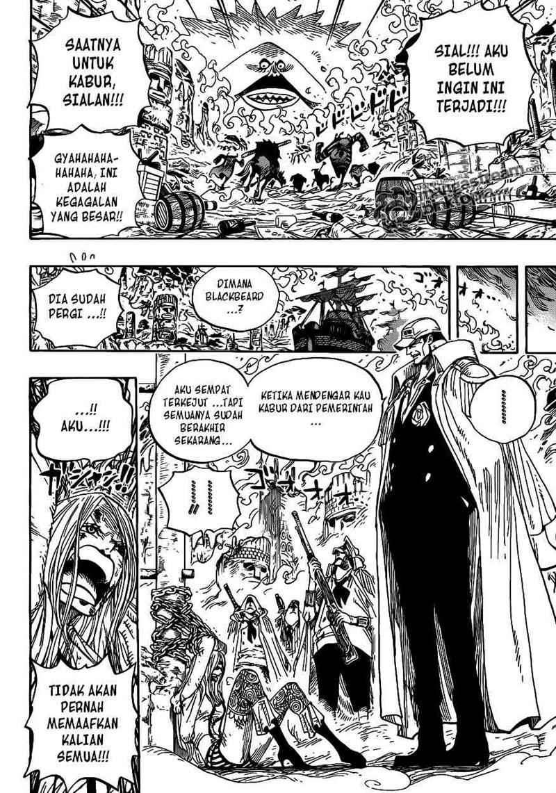 One Piece Chapter 595 - halaman 8