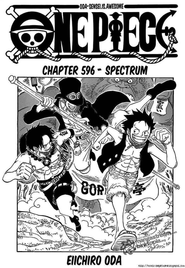One Piece Chapter 596 - halaman 1