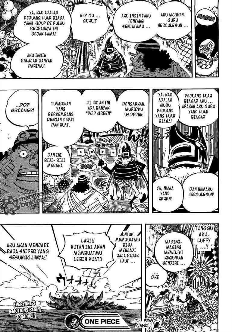 One Piece Chapter 596 - halaman 19