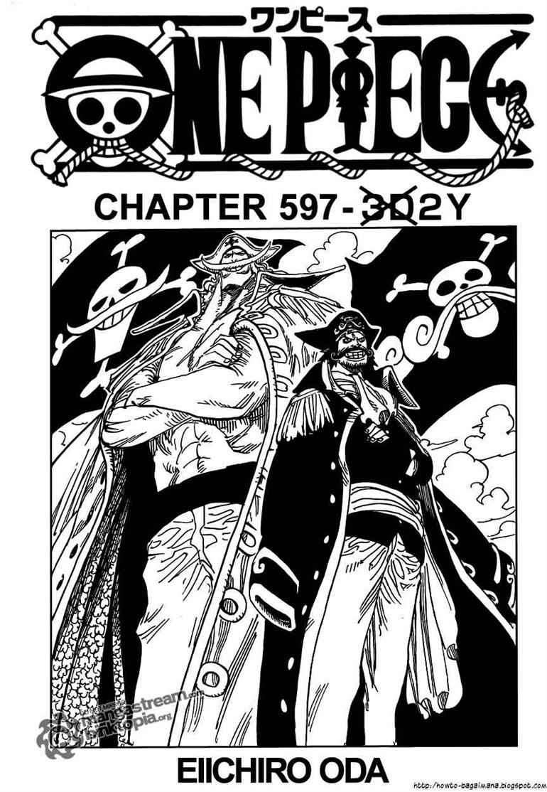 One Piece Chapter 597 - halaman 1