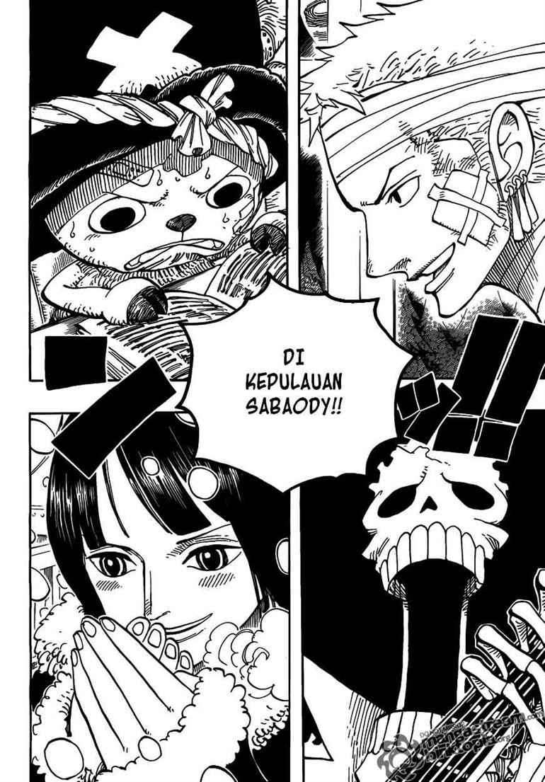One Piece Chapter 597 - halaman 6