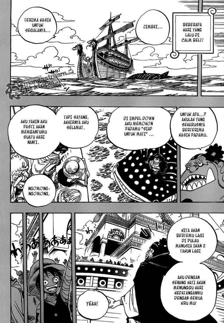 One Piece Chapter 597 - halaman 8